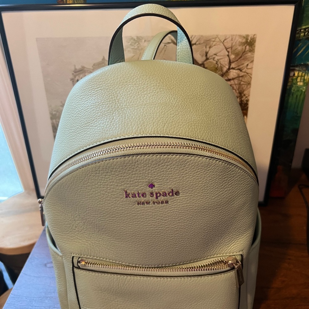 Kate Spade Light Green Backpack - Picture 2 of 7